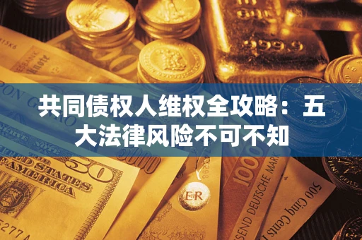 武汉共同债权人维权全攻略：五大法律风险不可不知