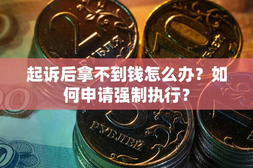 武汉起诉后拿不到钱怎么办？如何申请强制执行？