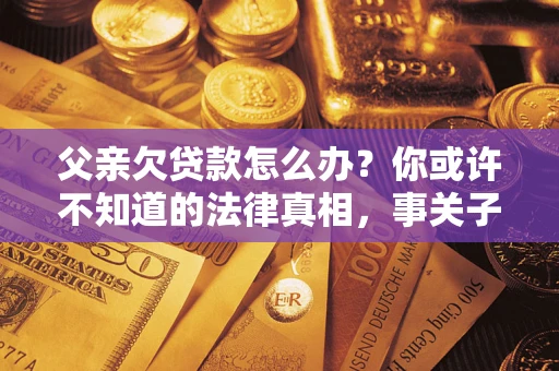 武汉父亲欠贷款怎么办？你或许不知道的法律真相，事关子女未来