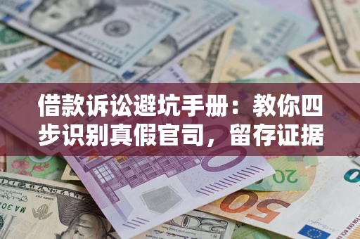 武汉借款诉讼避坑手册：教你四步识别真假官司，留存证据不踩雷