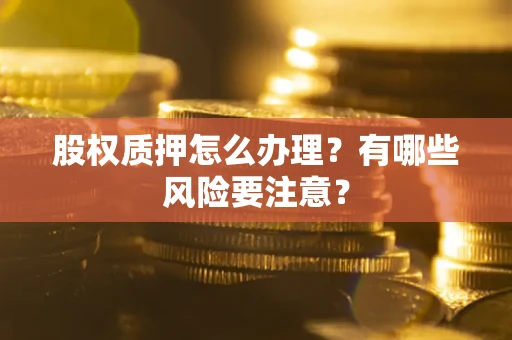 武汉股权质押怎么办理？有哪些风险要注意？