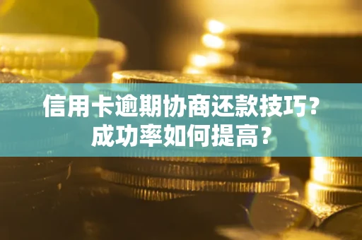 武汉信用卡逾期协商还款技巧？成功率如何提高？