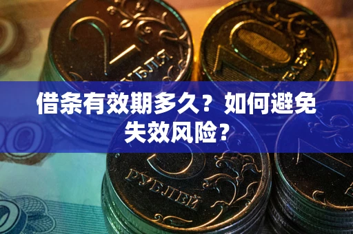 武汉借条有效期多久？如何避免失效风险？