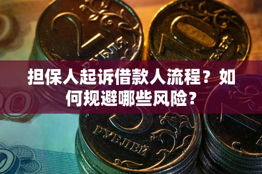 武汉担保人起诉借款人流程？如何规避哪些风险？