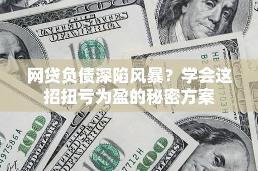 武汉网贷负债深陷风暴？学会这招扭亏为盈的秘密方案