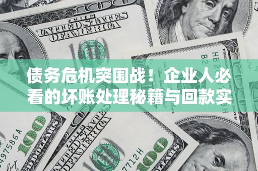 武汉债务危机突围战！企业人必看的坏账处理秘籍与回款实战指南